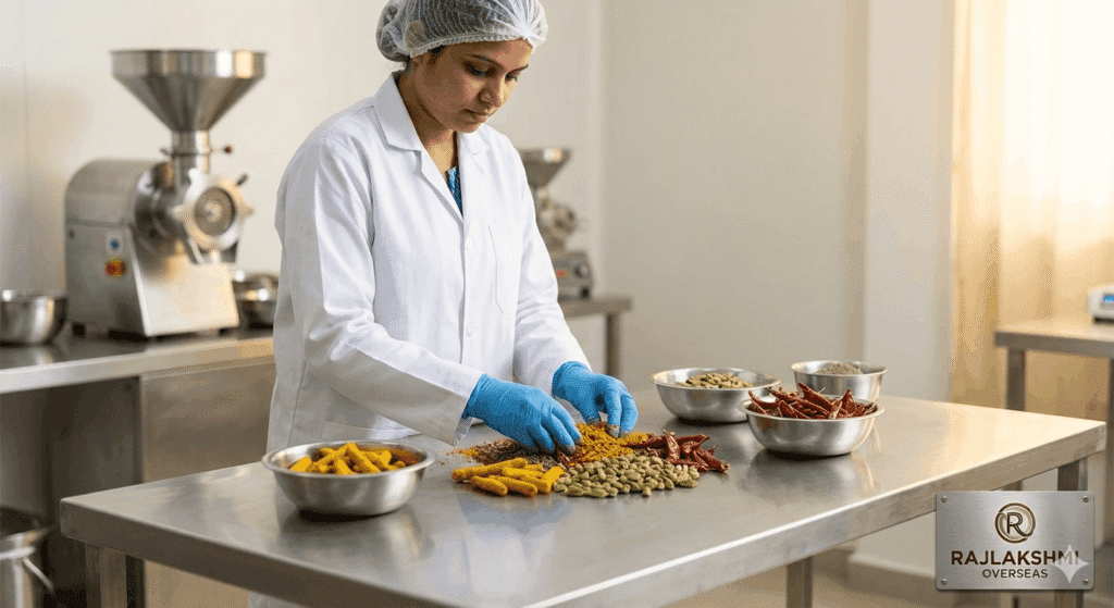 1. Indian spice exporter 2. Spice exporter from India 3. Bulk spice supplier India 4. Spice manufacturers & exporters India Rajlakshmi Overseas spice exporter